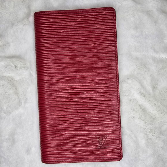 Louis Vuitton Epi Red Long Wallet - Picture 1 of 13